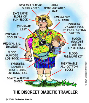 diabetic traveler