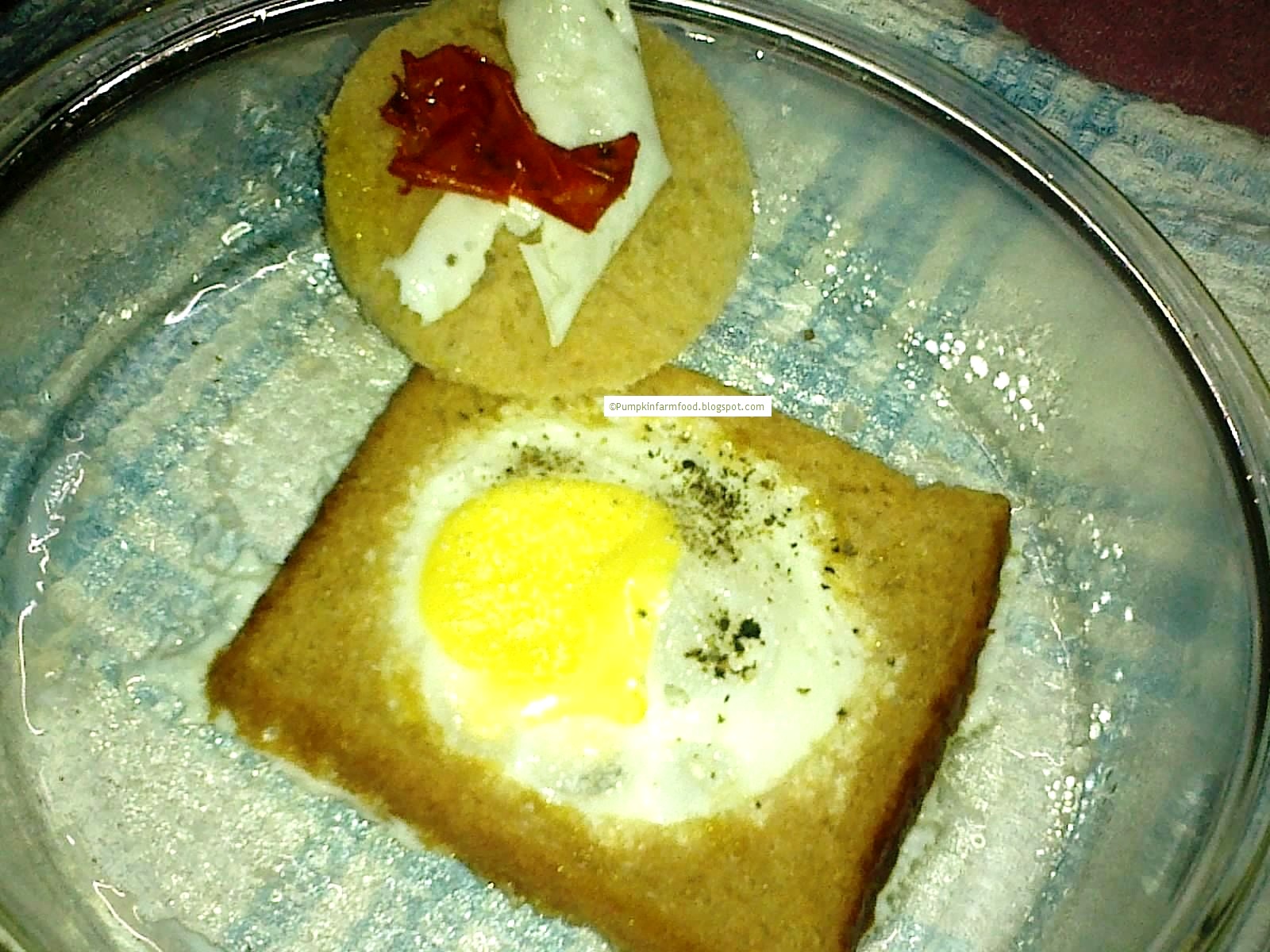 Celebrating Food Sunny side up/ microwave poached eggs