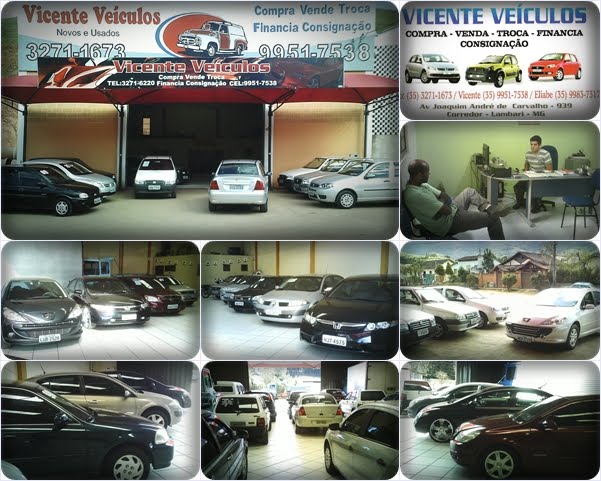Só no Vicente Veículos têm os melhores negócios do mercado automotivo.