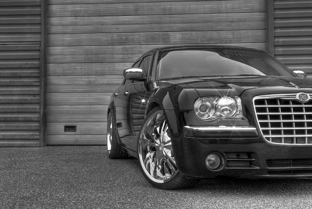 chrysler 300c crd, jante 22 chromée, chrysler 300c black brillant, chrysler 300c noir, photo chrysler300c, tuning chrysler300c, chrysler 300c dub, jante lexani 22, photo fabien monteil