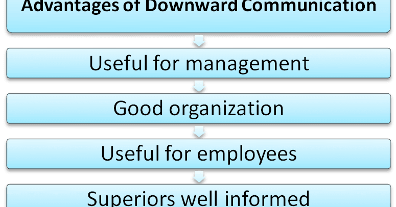 benefits of downward communication