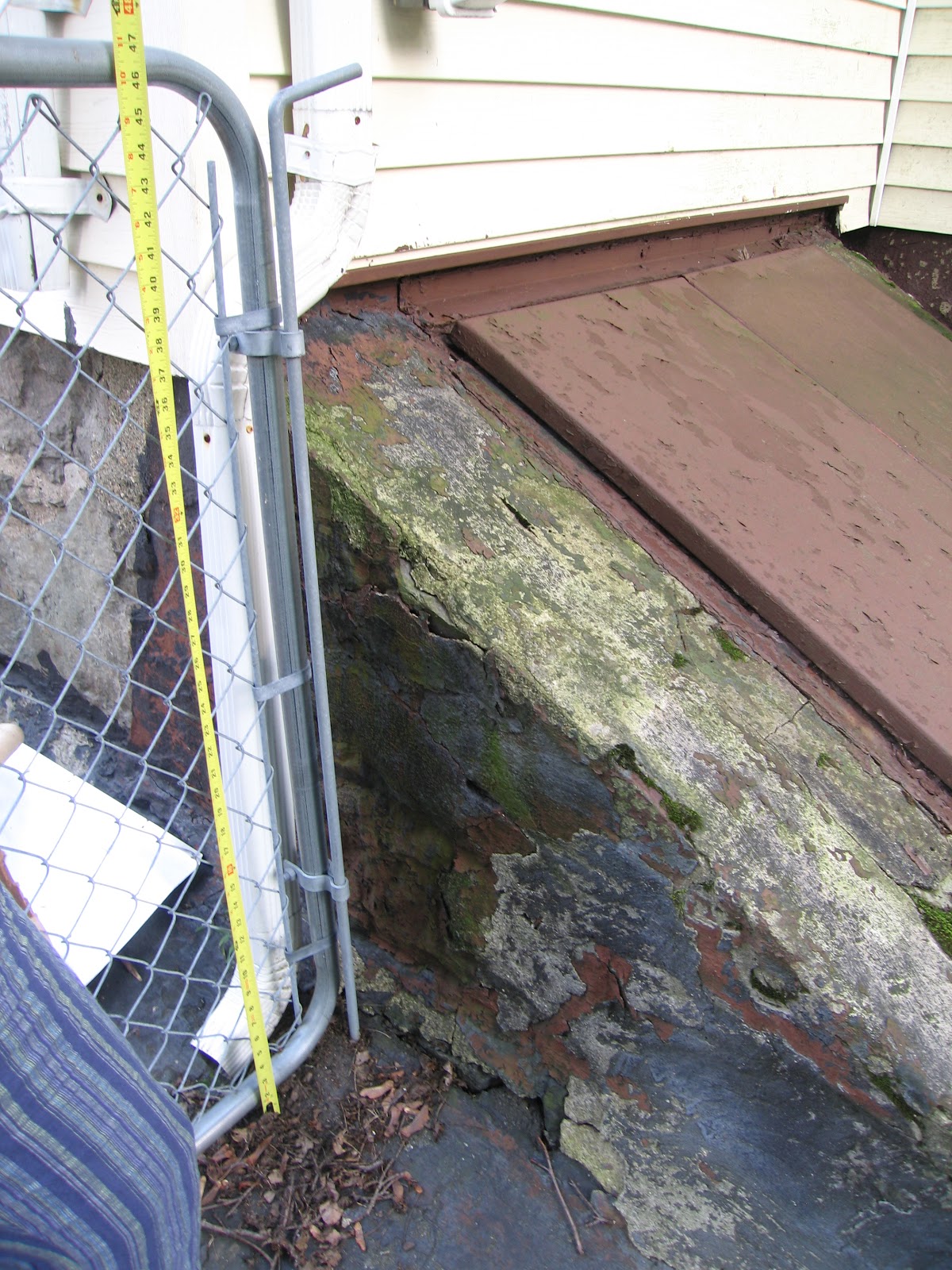 House out of Focus Basement bulkhead