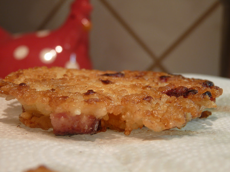 Candace Creations PanFried Kielbasa and Caramelized Onion Rice Cakes