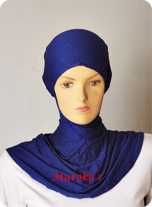 jilbab baju muslim  ciput ninja maroko resleting