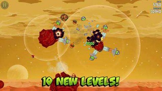 Rovio will add 10 New Level For Angry Birds Space
