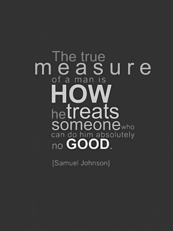 Measure Of A Man Samuel Johnson  Android Best Wallpaper