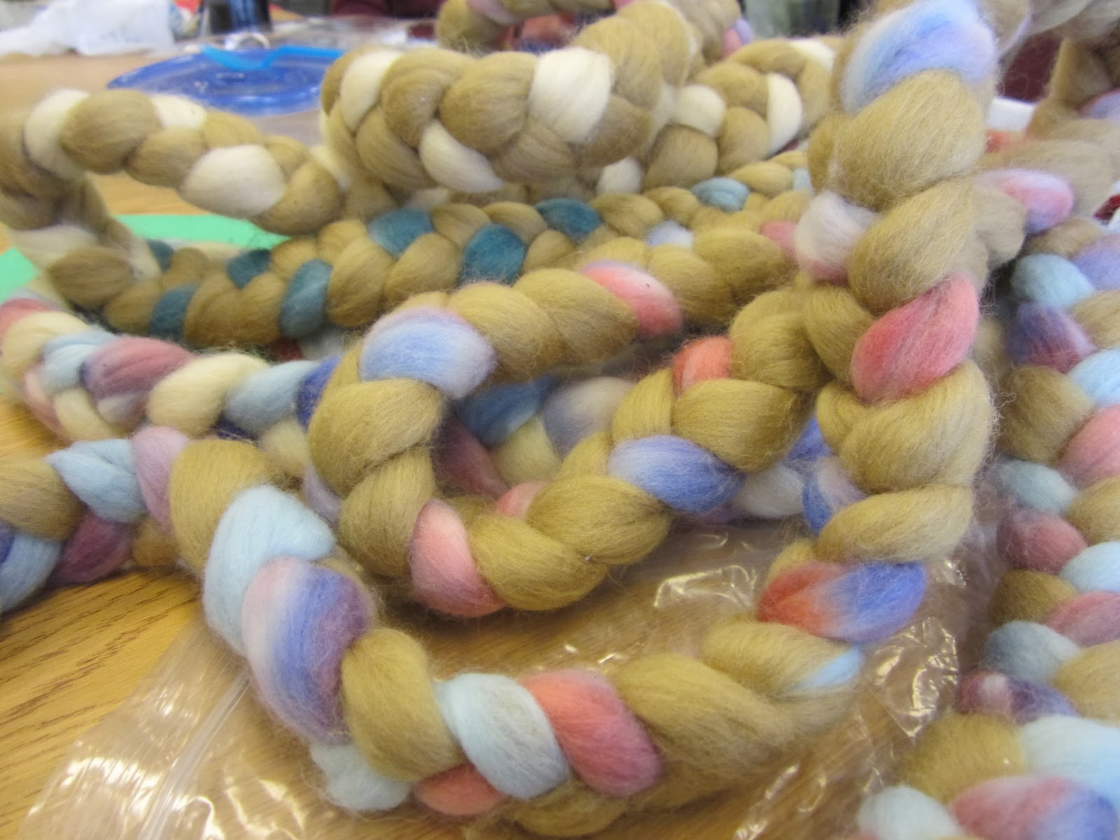 Buellwood Weaver and Fiber Guild, Hancock, Michigan Crocheted and Braided Rug Making