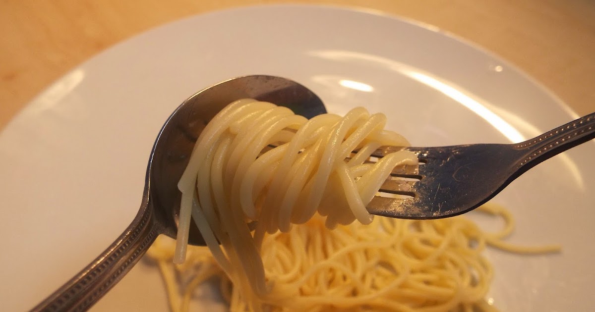 aegif Labo Blog Eating spaghetti Spoon or not?