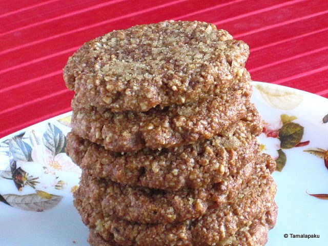 Almond Ginger Snap Cookies