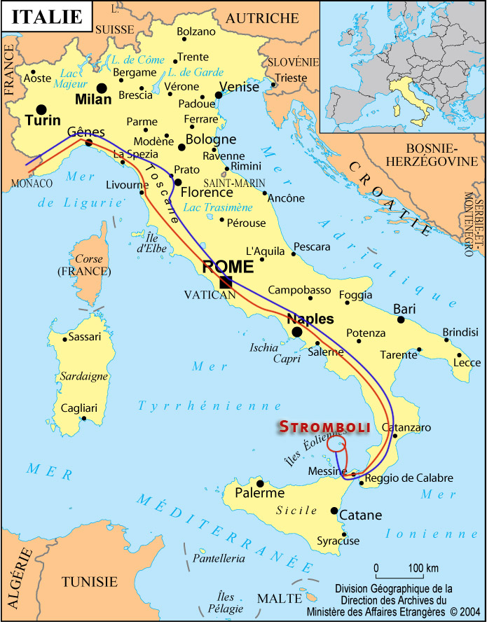 Yokoso Road Trip Italie Sicile Stromboli