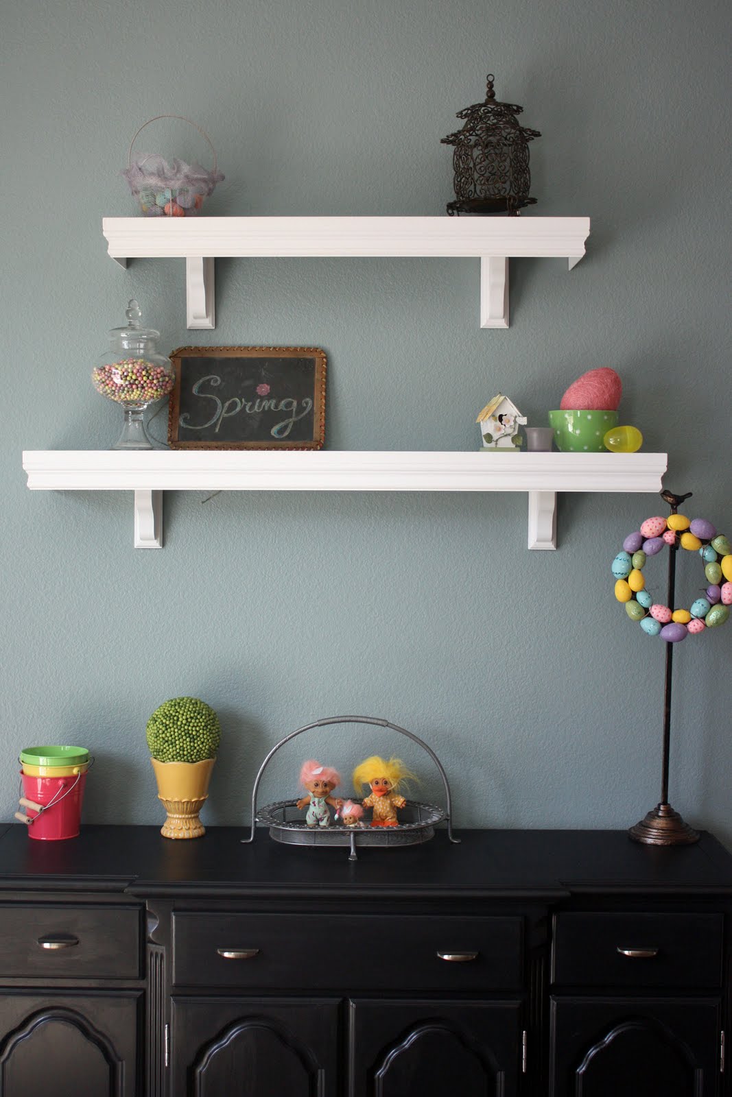 Simply Us DIY Chunky Shelves