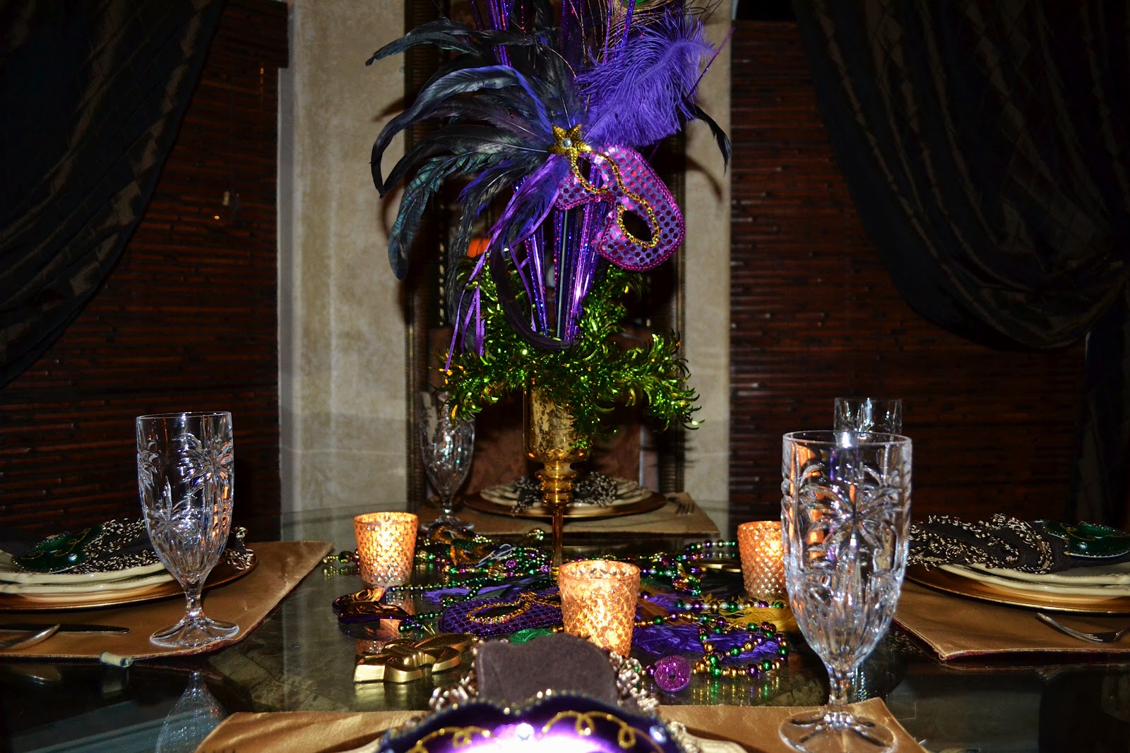Mardi Gras Table Decorations Ideas Apartment Design Ideas