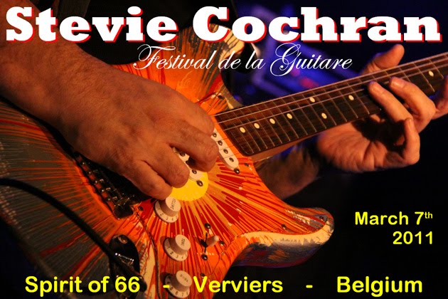 Stevie Cochran (07/03/11) at the "Spirit of 66", Verviers, Belgium.