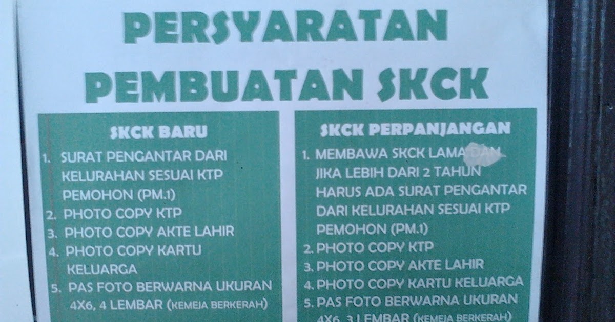 5 Syarat Membuat Skck Baru Enaknya Bisa Online 5 Menit Jadi