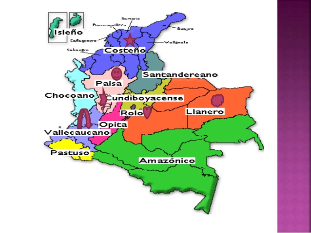 37+ Regiones Culturales De Colombia Mapa Conceptual PNG