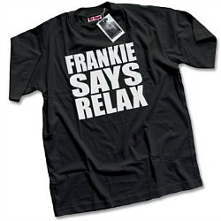 "Frankie Says Relax" Black T-Shirt