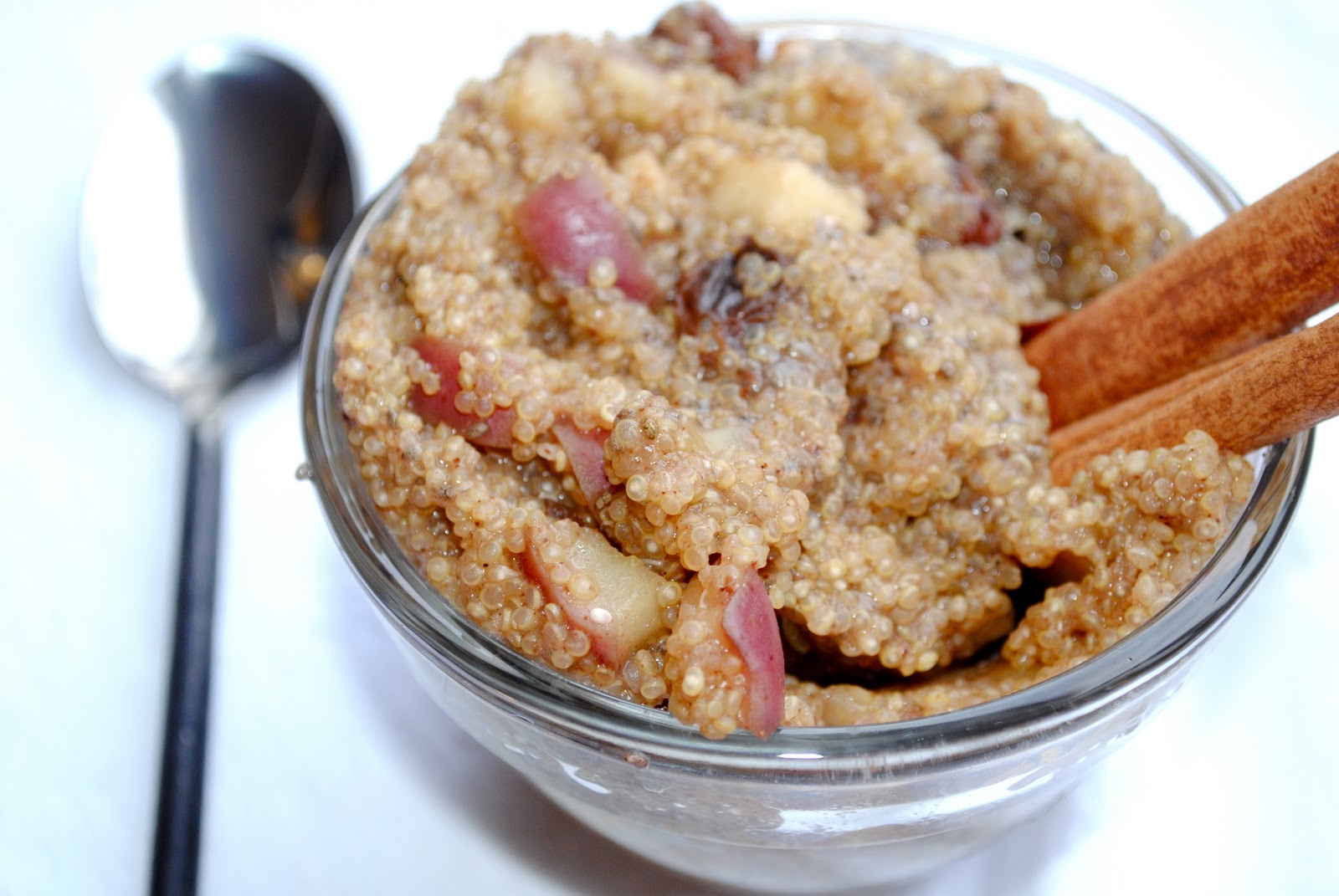 Apple Cinnamon Breakfast Quinoa Fit Foodie Finds