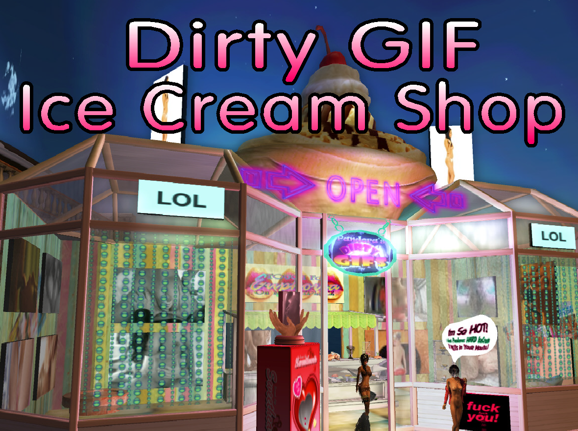 A Sexy Ice Cream Shop