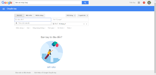 Google chuyến bay là gì?