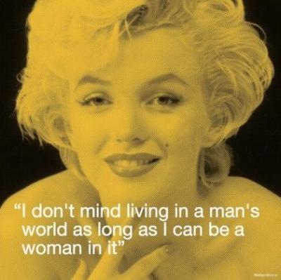  Celebrity Image Marilyn Monroe I Quote Man s World