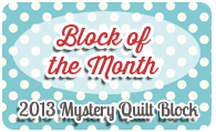 mystery quilt block