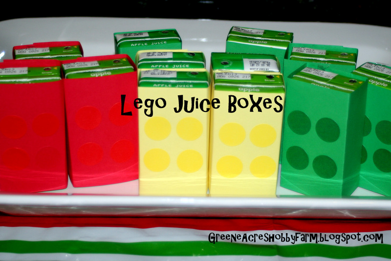 Greene Acres Hobby Farm Lego Party with New Read and Build Legos