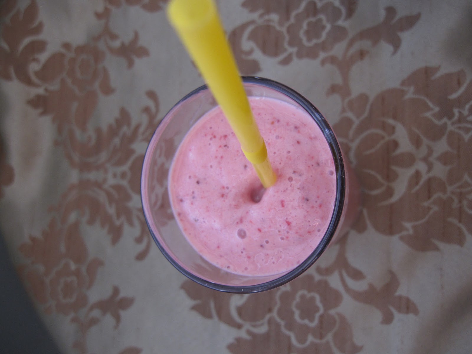 Soy Strawberry Lemon Smoothie