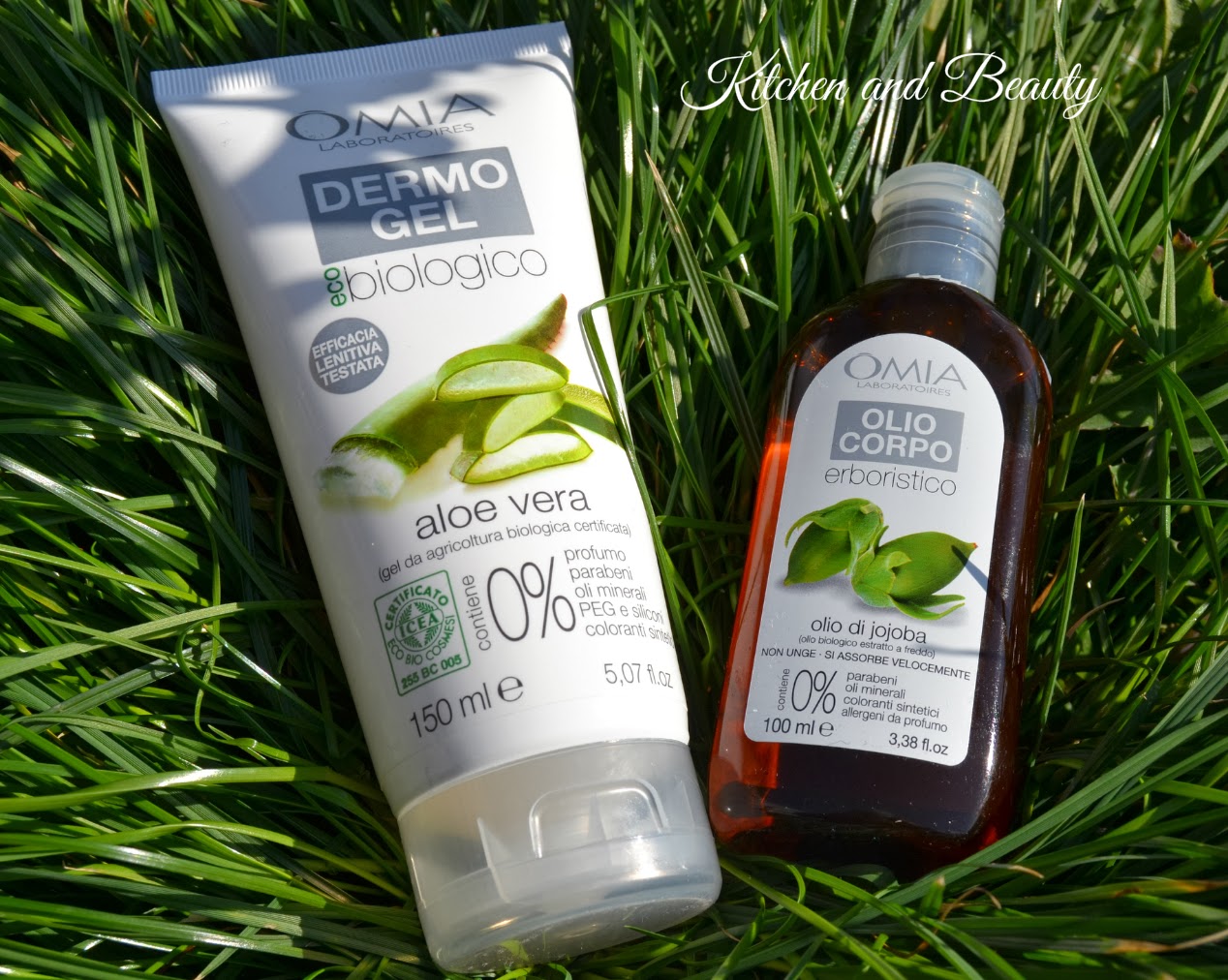 Review Dermo gel all'aloe vera e olio di jojoba per il corpo di Omia Laboratoires