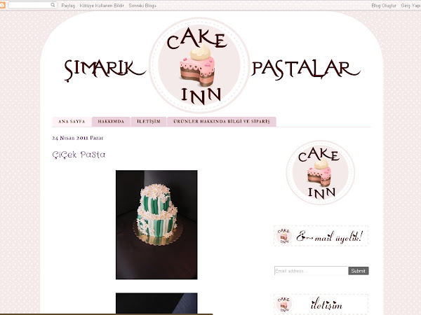 Cake Inn-Şımarık Pastalar Blog-Logo ve Karvizit Tasarım