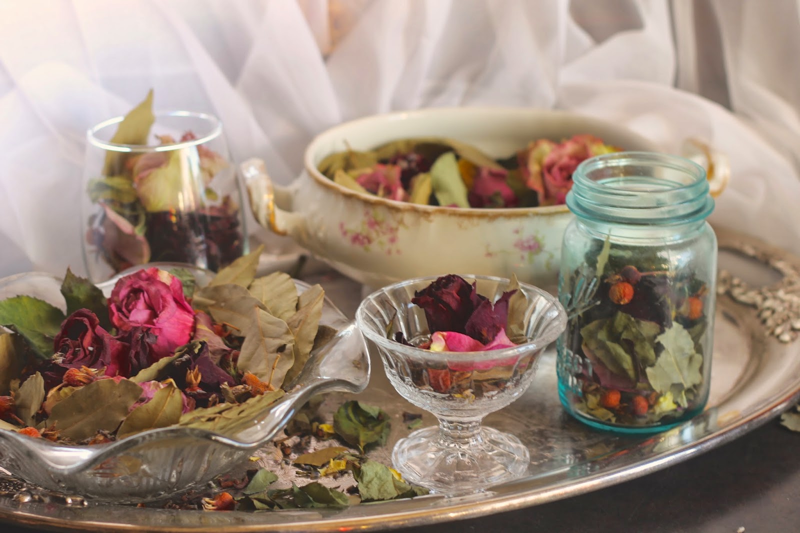 Where Your Treasure Is Rose Potpourri