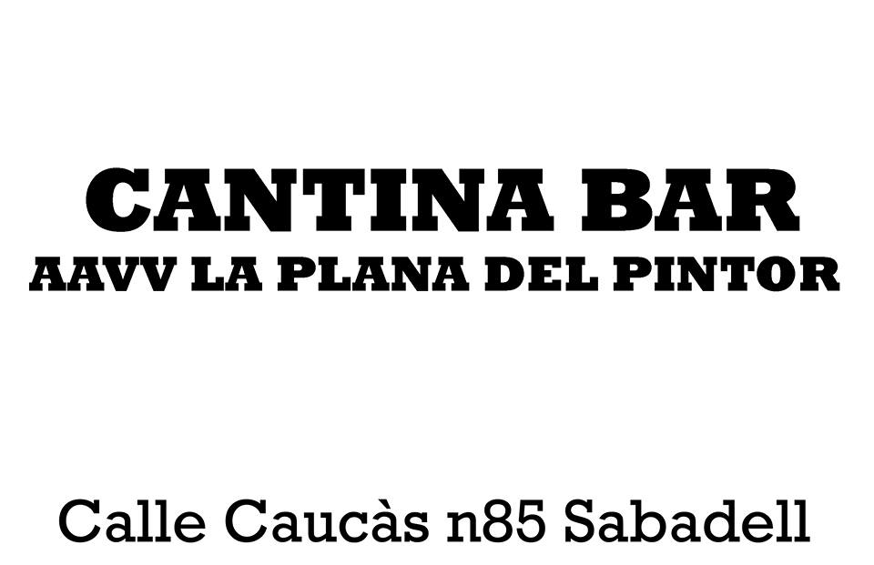 Cantina Bar AAVV La Plana del Pintor