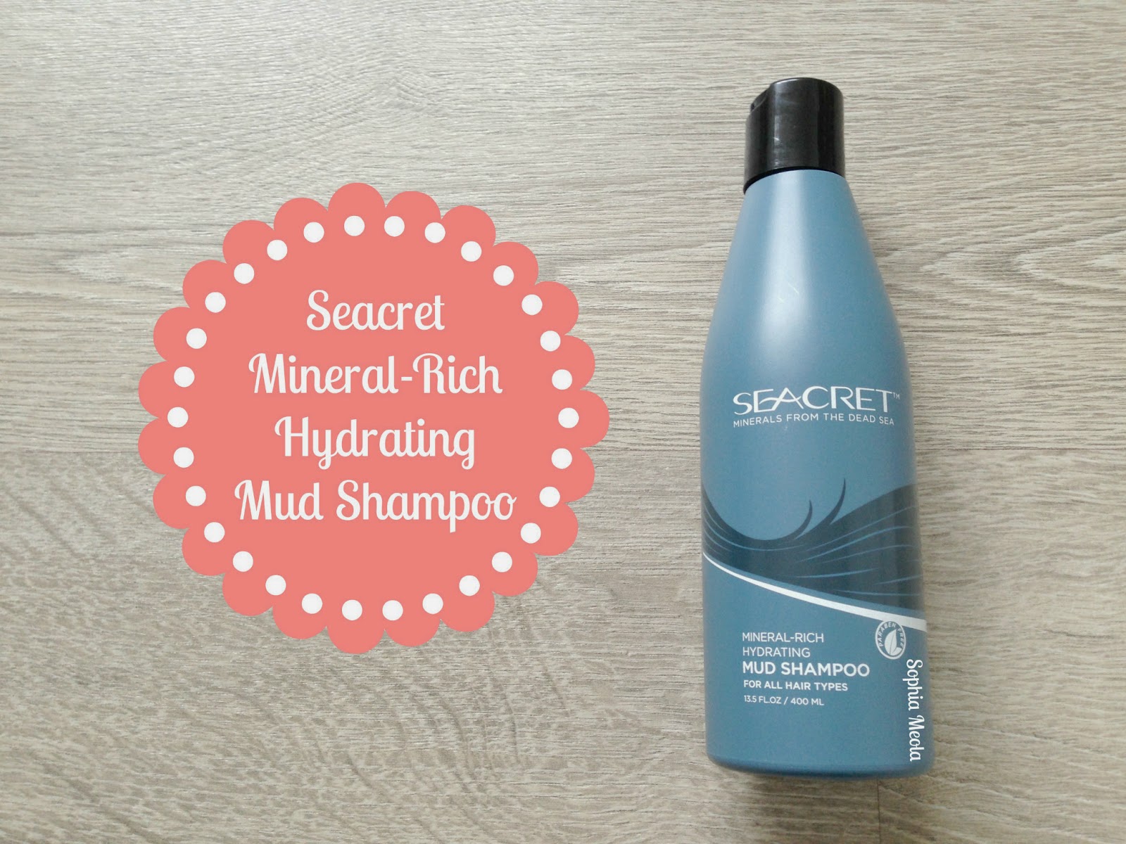 Seacret Mineral Rich Hydrating Mud Shampoo Sophia Meola A