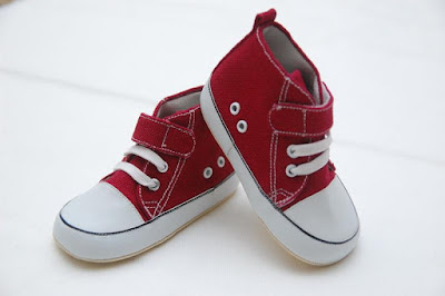 Sepatu Bayi Prewalker Warna Merah