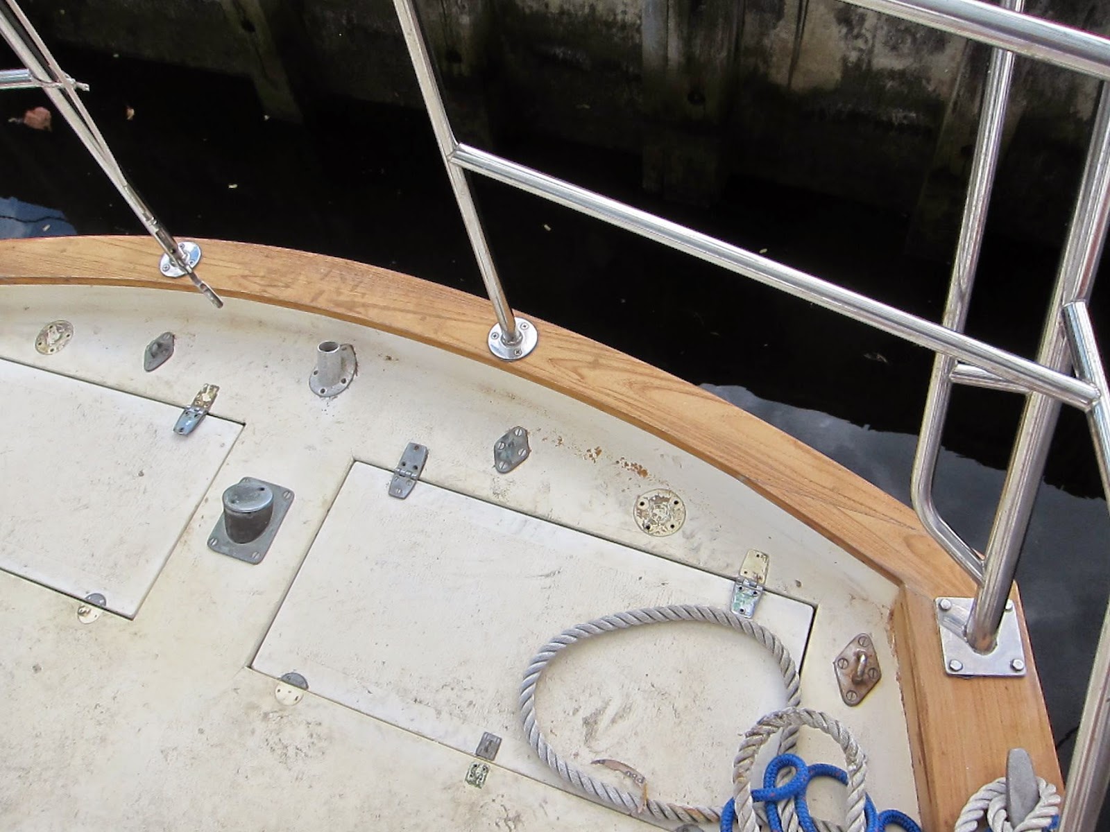 The Incredible Hull Aft deck lockers......Finish (almost).....