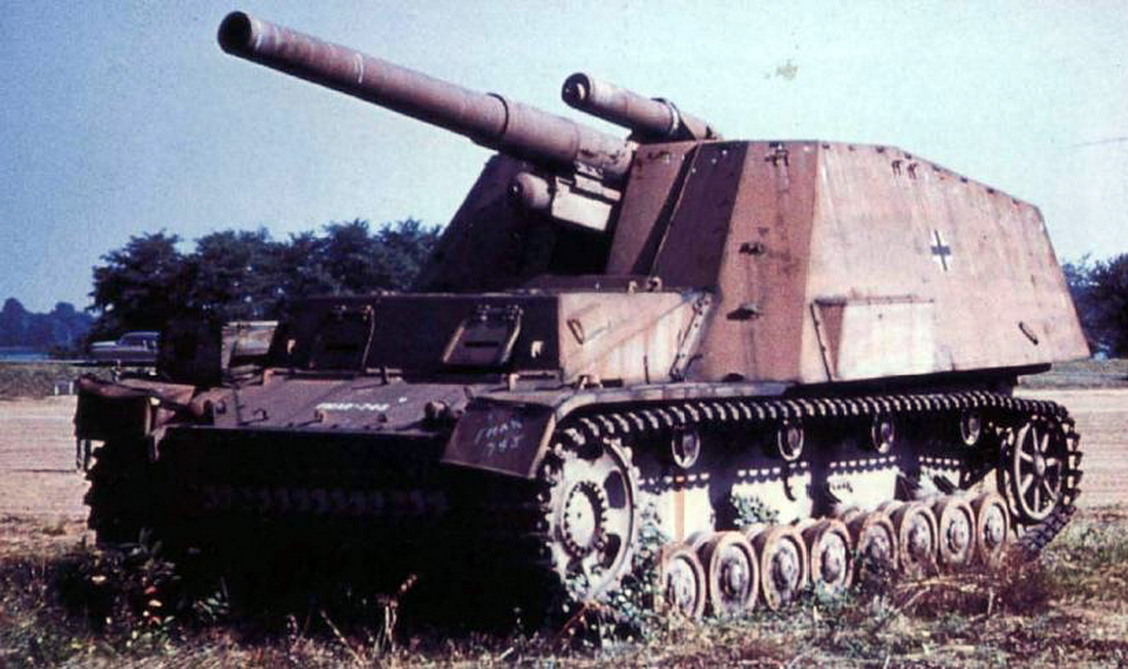 World War II Pictures In Details "Hummel" SelfPropelled Howitzer at