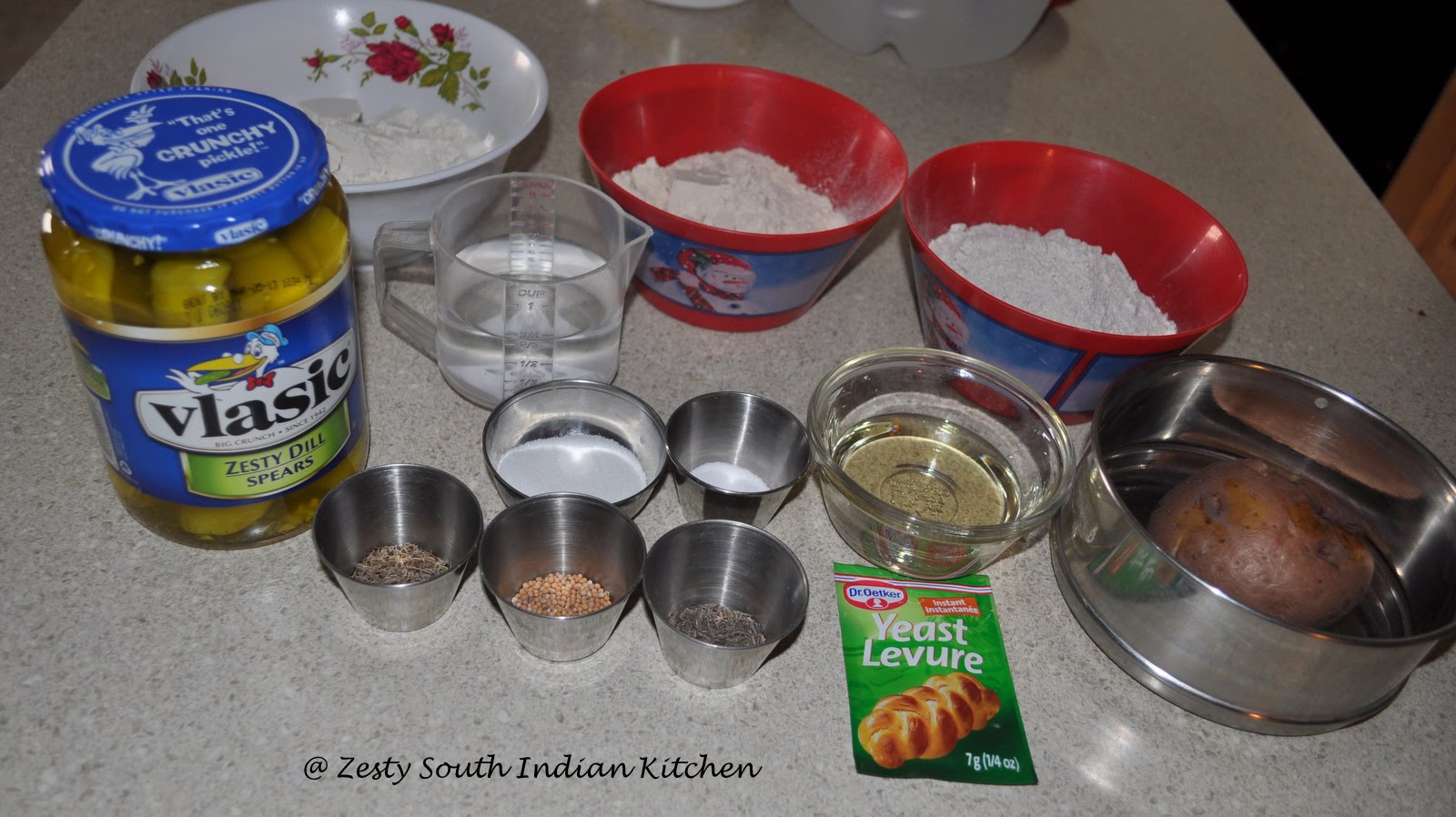 Deli Style Sandwich Rye Bread with Dill Pickle Juice Zesty South