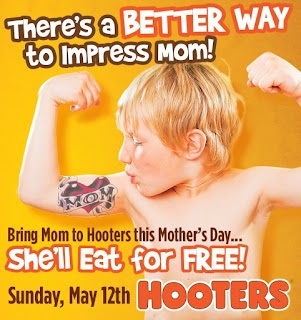 Hooters deals on sunday