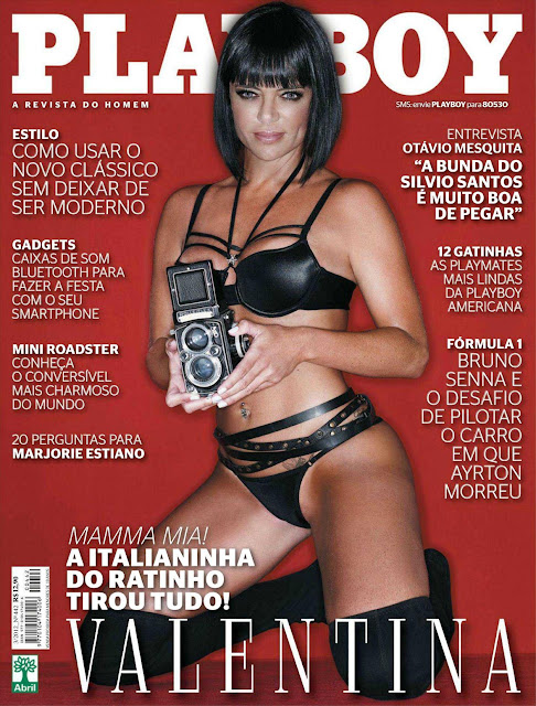 Playboy - Capa: Valentina Francavilla, A Italiana do Ratinho! - Edição Março 2012 Confira as fotos da Italiana do Ratinho, Valentina Francavilla, capa da Playboy de março de 2012!
