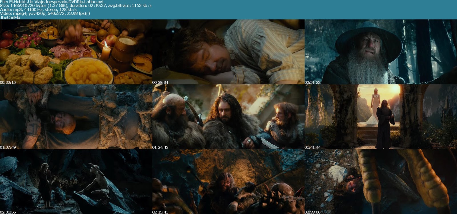 el hobbit un viaje inesperado descargar latino hd mega
