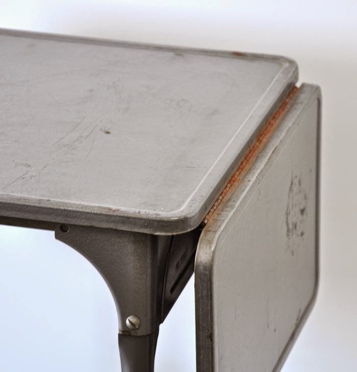 Before and After Vintage Typewriter Cart Poppytalk