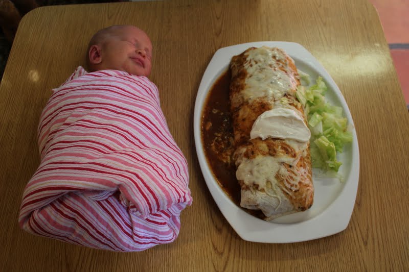 First Comes Love... Baby Burrito
