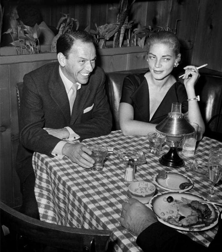 Lauren and Frank at the diner