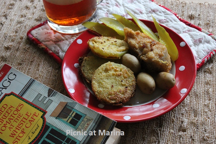 Picnic At Marina Fried Green Tomatoes, Catfish and Cornbread