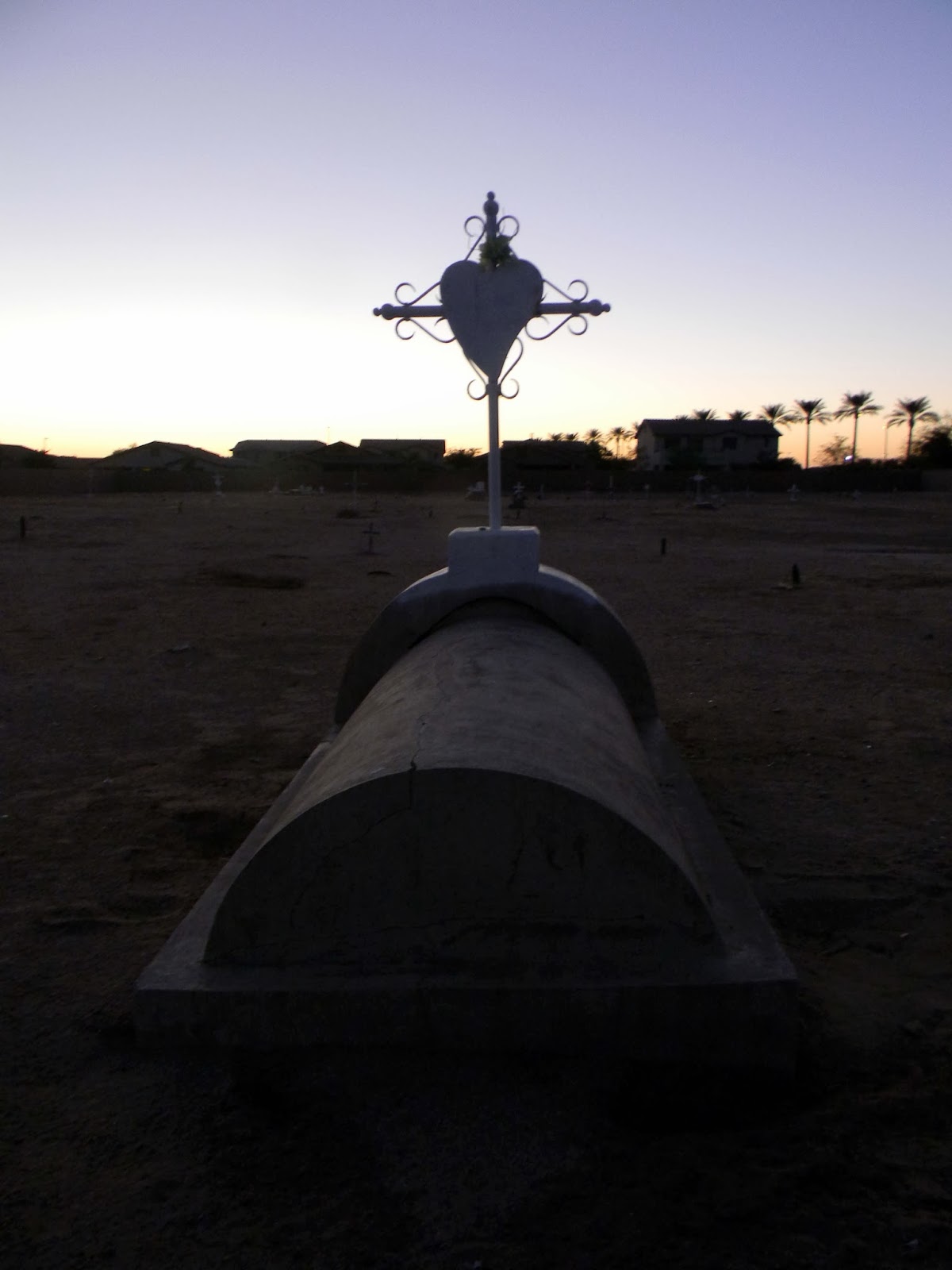 The Eerie Quiet Cemetery