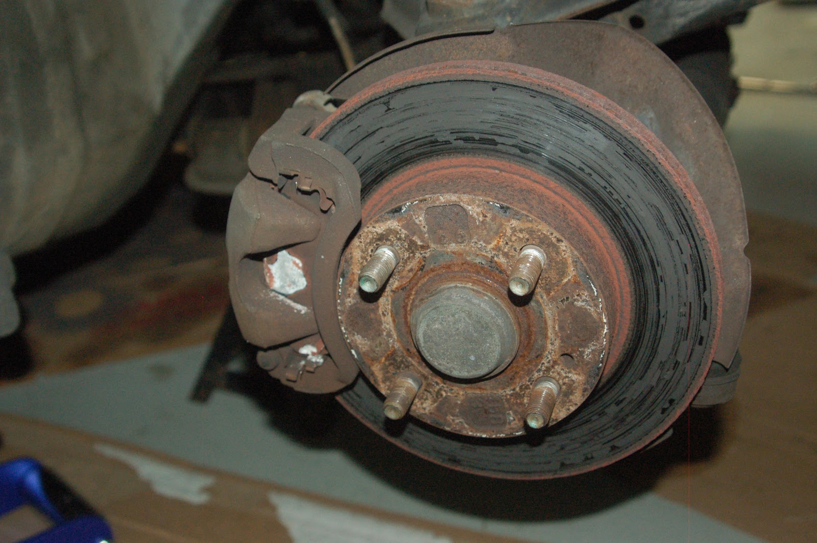 The Sentimental Mechanic Bustedass Miata brakes