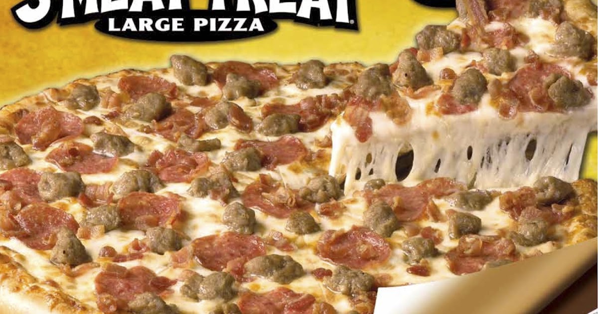 New Age Mama 8 HOTNREADY 3 MEAT TREAT Large Little Caesars Pizza