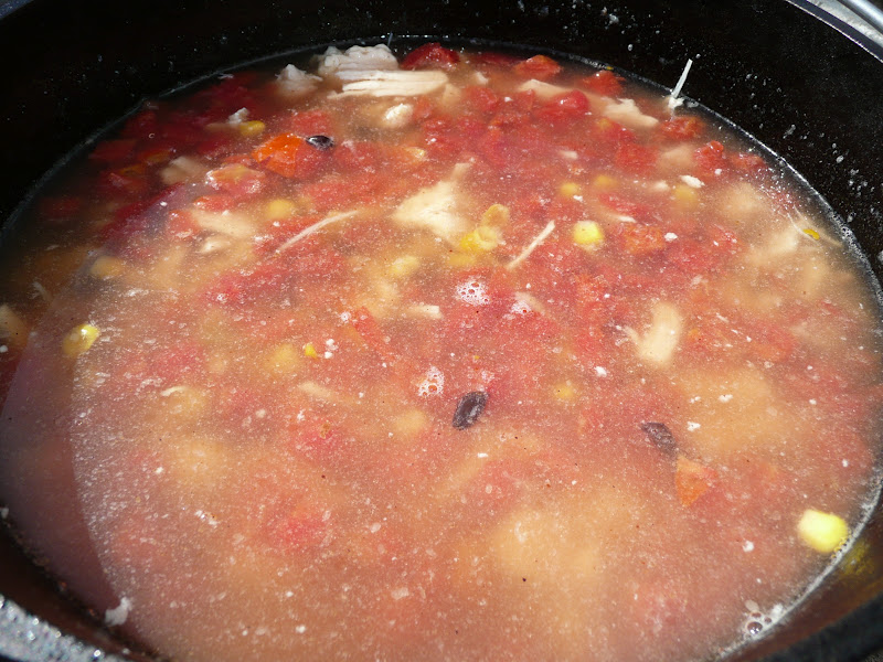 Everyday Dutch Oven Six Can Chicken Tortilla Soup