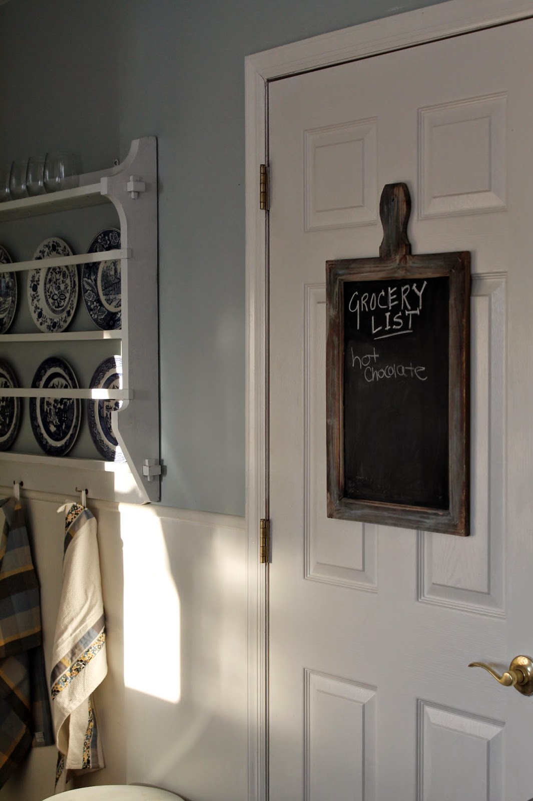 Grocery List Chalkboard Love My Simple Home