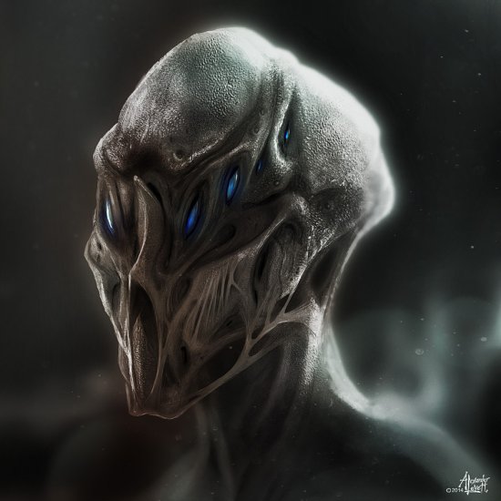 As incríveis ilustrações e modelos em 3D de ficção científica e fantasia de Alexander Levett Alexander Levett deviantart ilustrações e modelagem 3D ficção científica fantasia robôs aliens