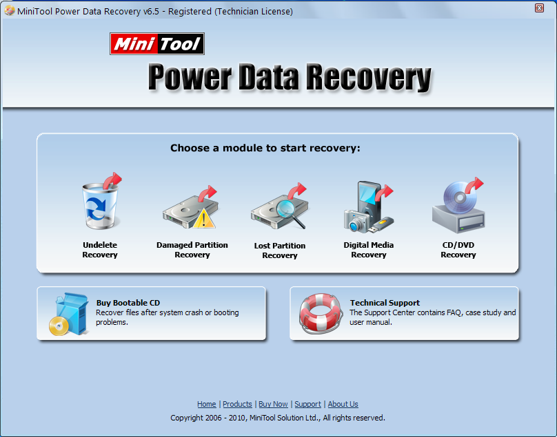 Download Minitool Power Data Recovery V6 5 Free